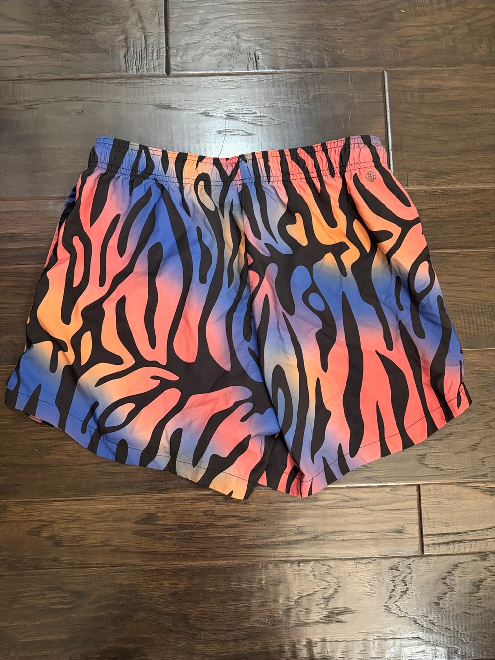 adidas Shorts Rainbow Zebra Print Running - Picture 8 of 10